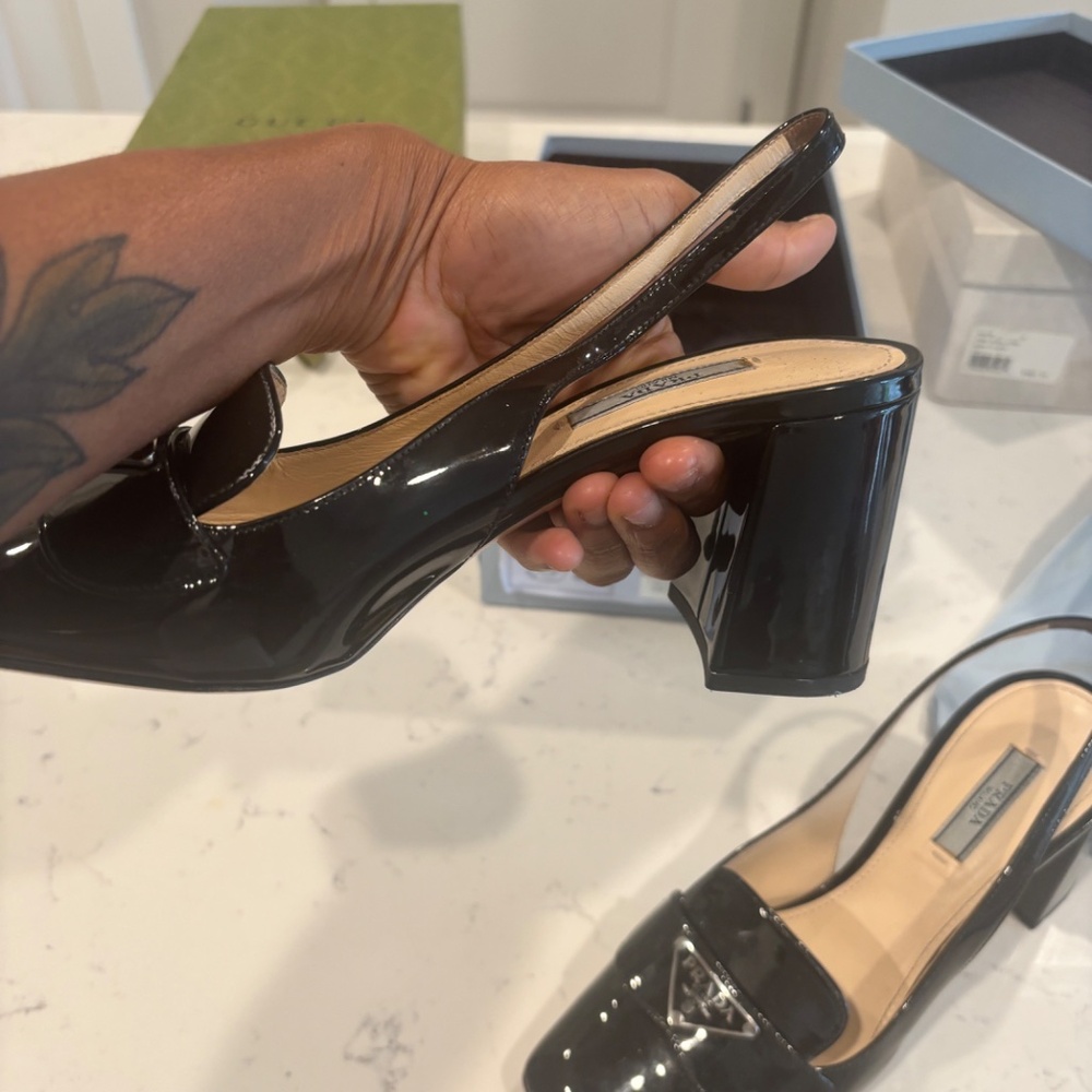 Prada Slingbacks - image 5